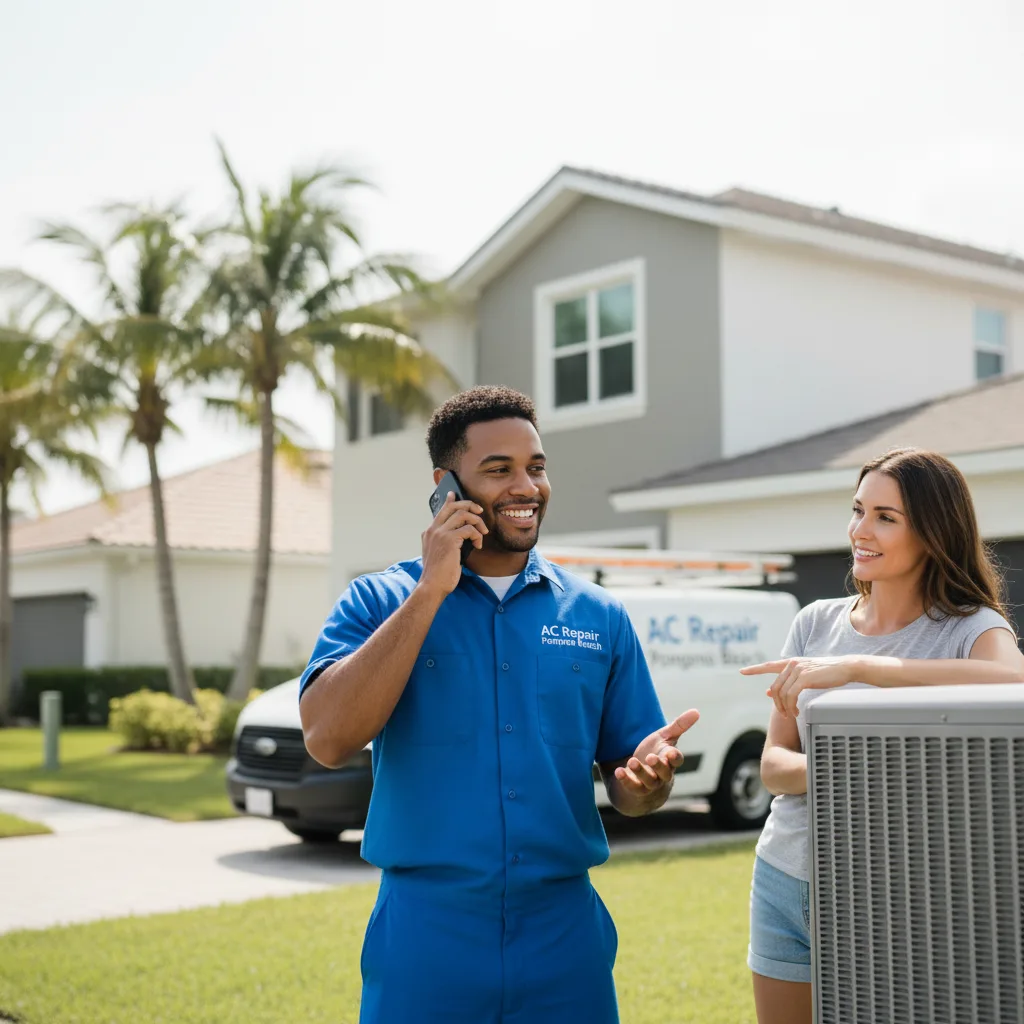 AC Repair Pompano Beach customer support in Spring Valley